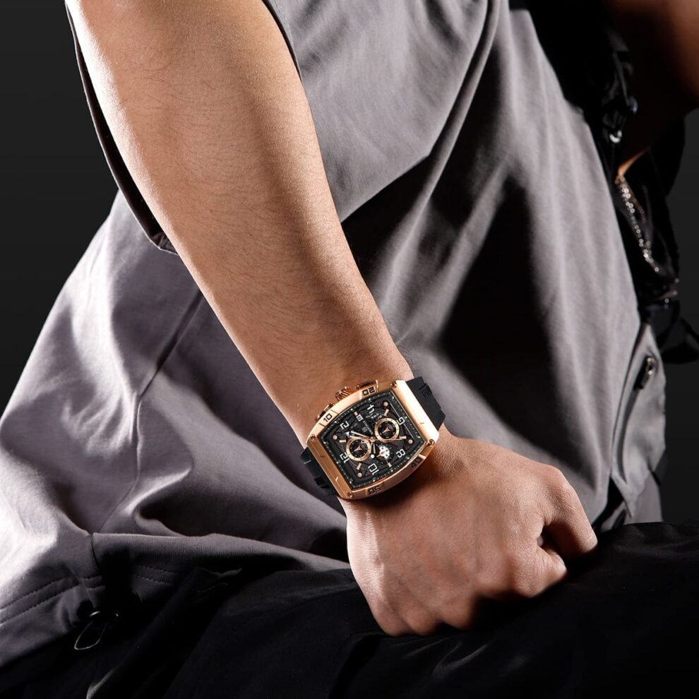 Naviforce Watch For Men NF8052-RG-CE-B