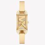 Michael Kors Women's MK Empire Three-Hand Gold-Tone Stainless Steel Logo Bracelet Watch (Model: MK4840)
