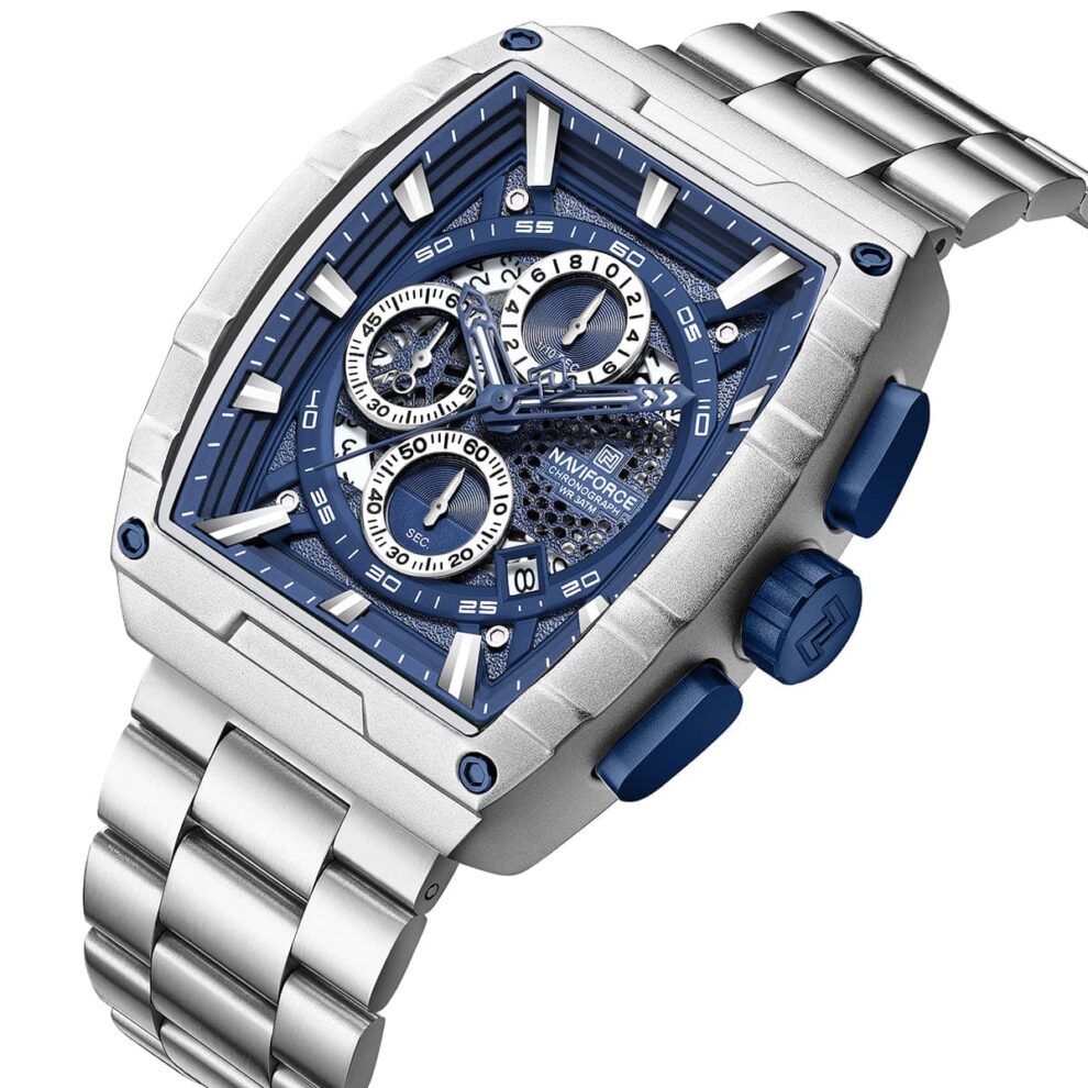 Naviforce Watch For Men NF8066-S-BE-S
