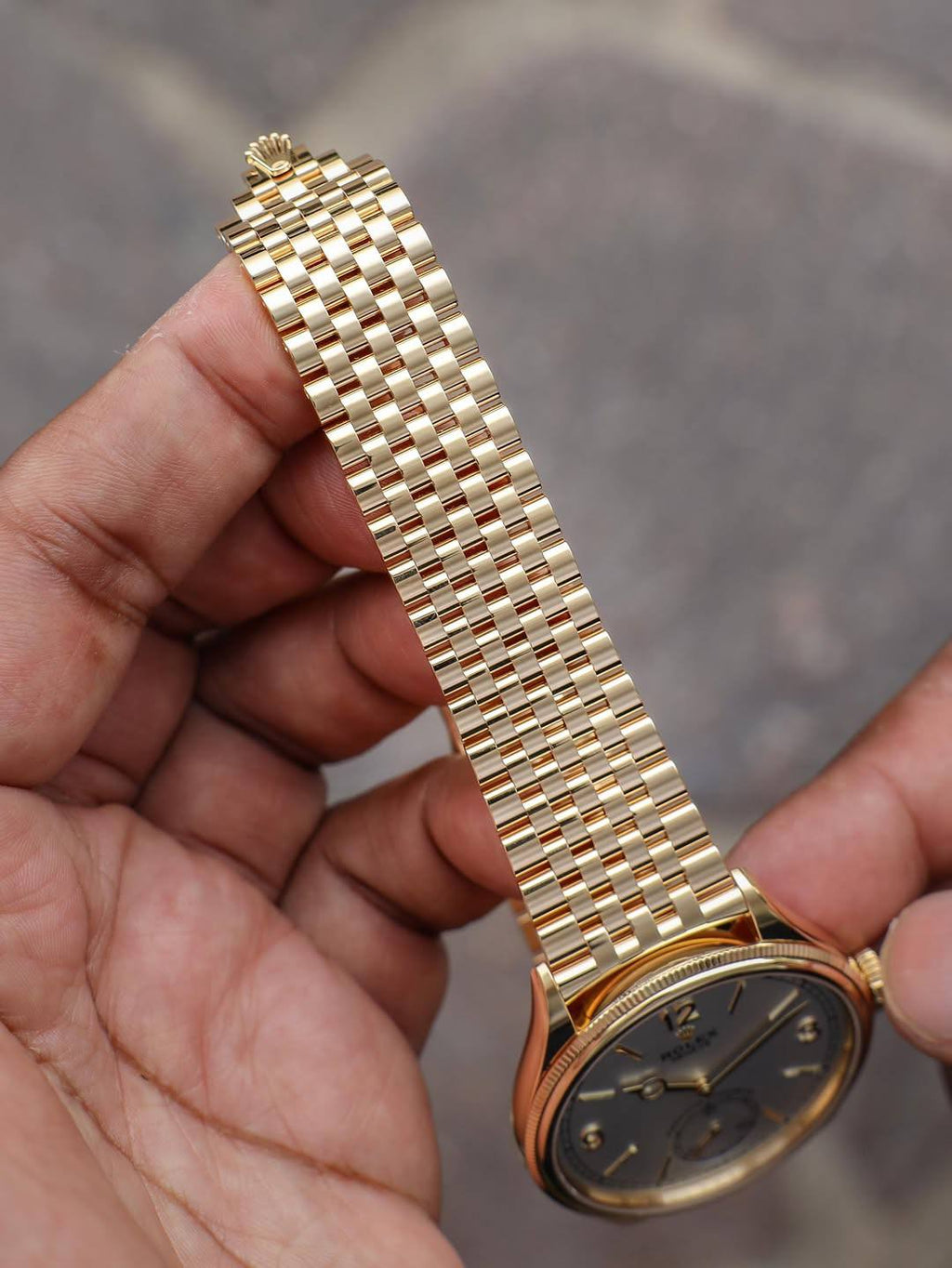 Rolex Perpetual 1908 Men's Mirror Original Watch