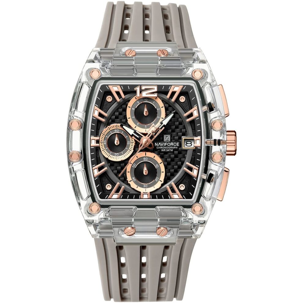 Naviforce Watch For Men NF7105-S-RG-GY