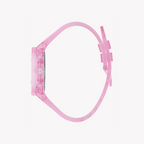 Guess Women's Pink Plastic Watch Gw0438l2