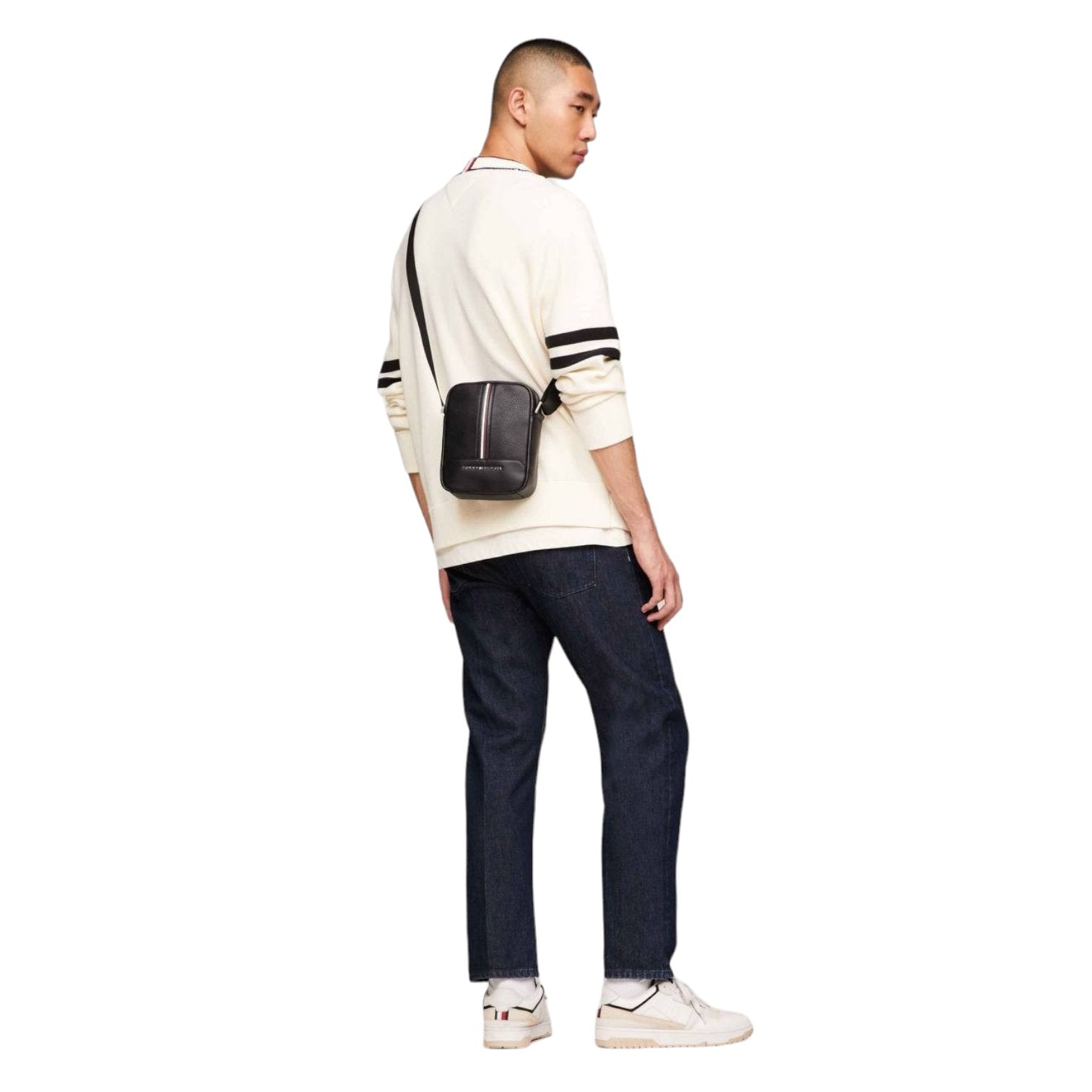 Tommy Hilfiger Men's Black Crossbody