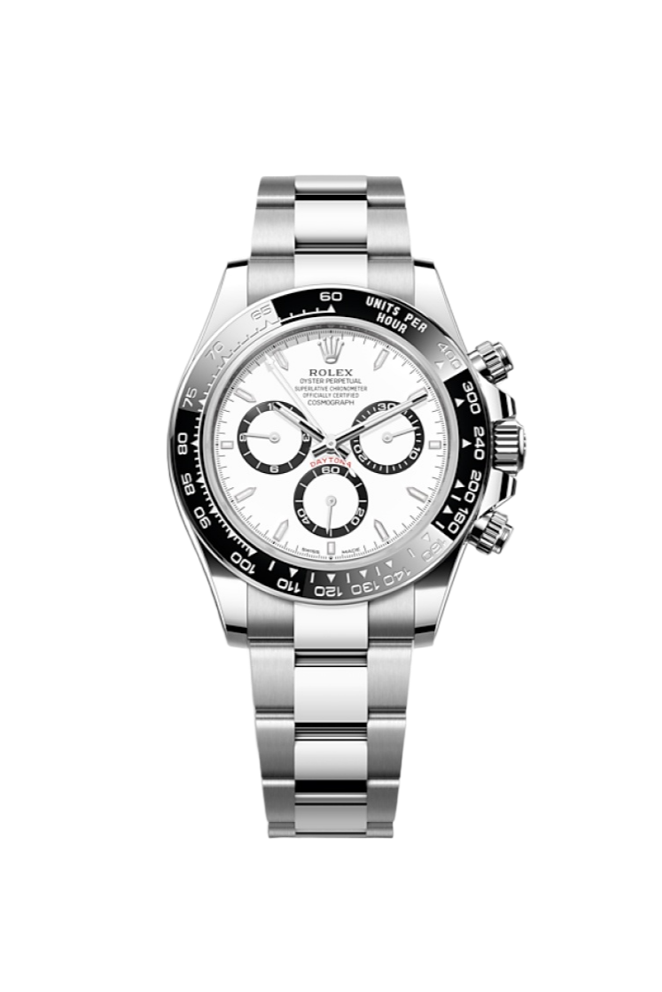 Rolex Cosmograph Daytona Watch For Men - White Dial