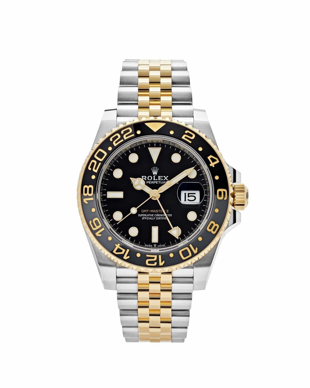 Rolex GMT-Master Watch For Men - Gold & Silver
