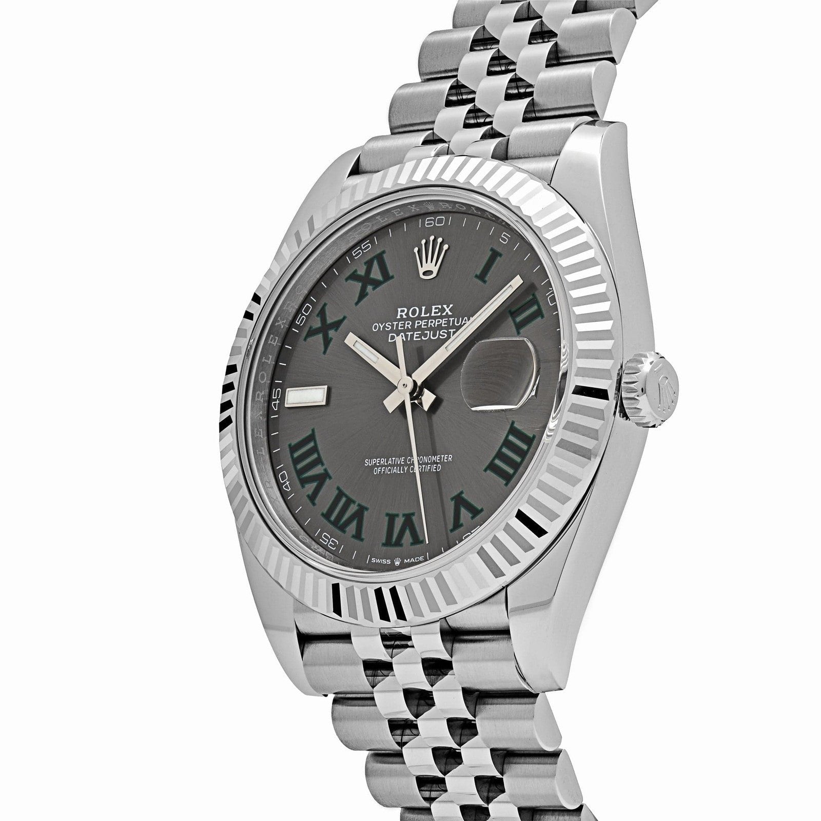 Rolex Datejust Watch For Men - Grey Dial