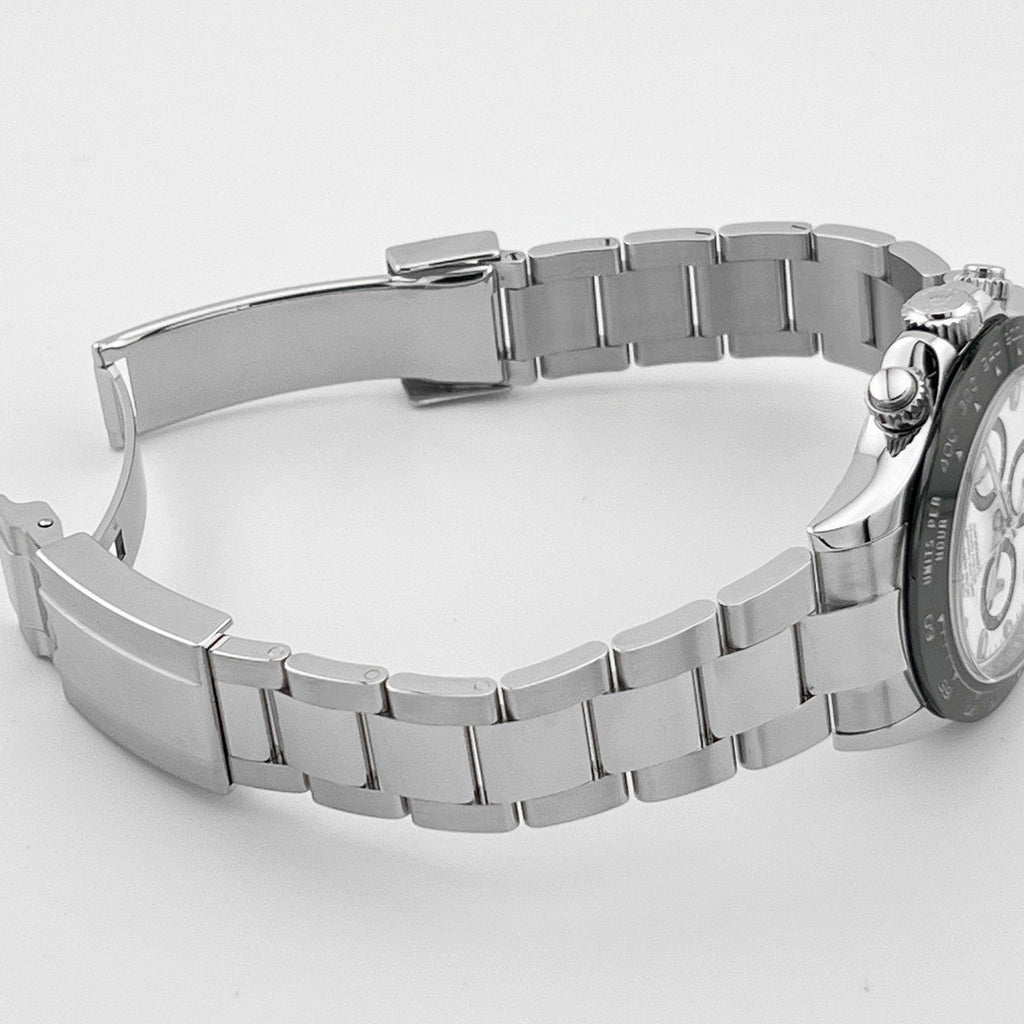 Rolex Cosmograph Daytona Watch For Men - White Dial