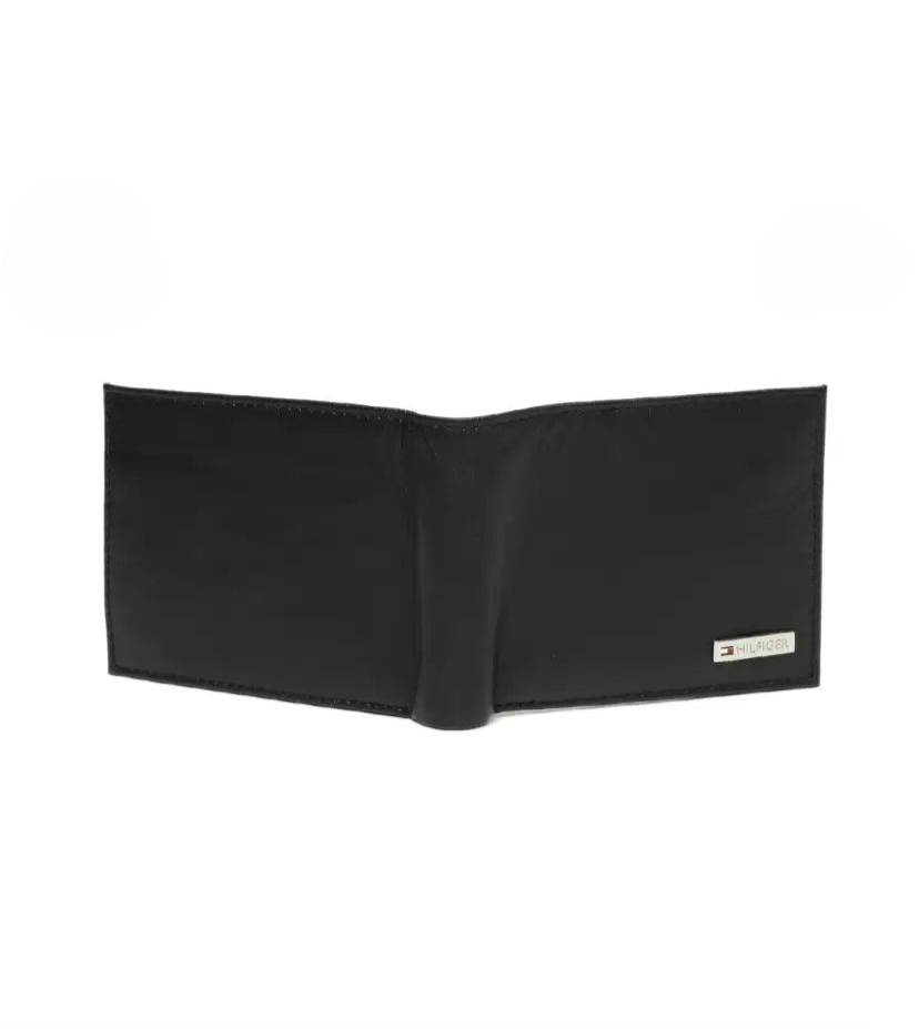 TH Black Leather Wallet For Men 30#